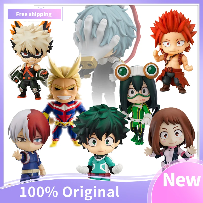 

100% Original Action Figure Anime My Hero Academia All Might Izuku Katsuki Shoto Ochaco Tsuyu Eijiro Collection Model Doll Toys