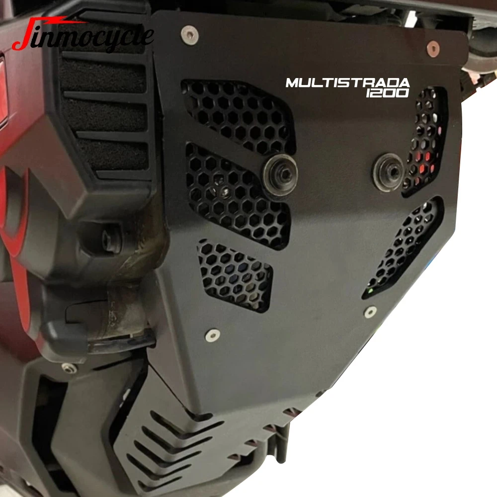 

Для Ducati Multistrada 1200 Pikes Peak 1200S 1200 S D AIR 2015-2017 алюминиевые аксессуары для мотоциклов, защита корпуса двигателя