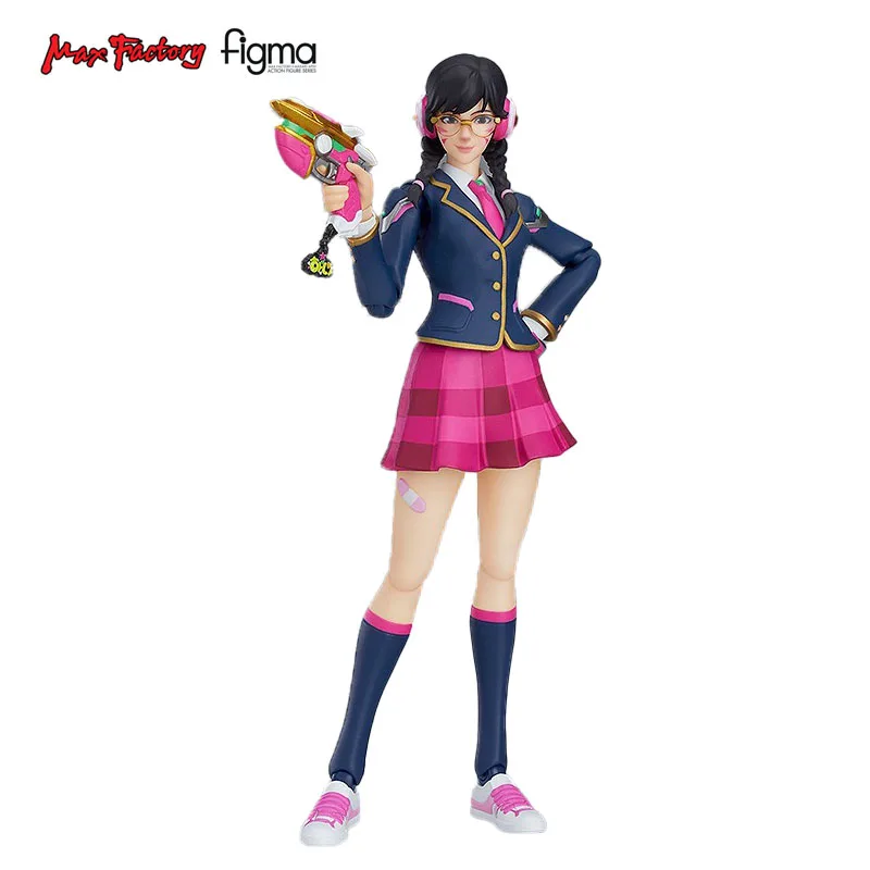 

100% оригинальная макс. фабрика хорошая улыбка ГСК Figma492 Hana Song OVERWATCH DVA ПВХ экшн-фигурка аниме Модели игрушки подарки 14 см