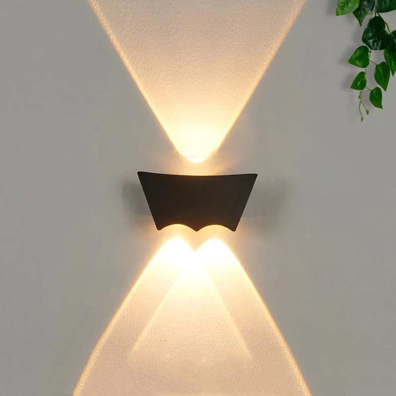 LED Outdoor Waterproof (IP65) Wall Lamps, Garden / Balcony Decorative Background Wall Light, Creative Wall Light
