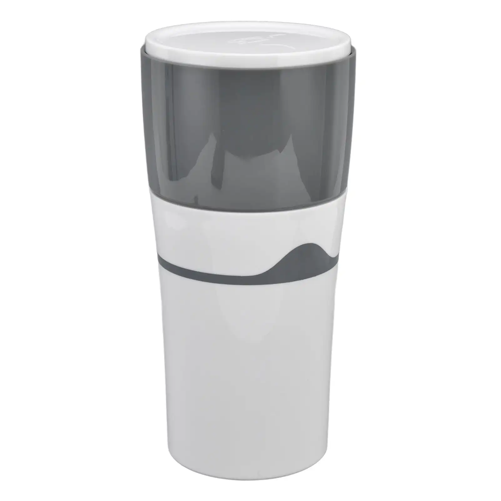 

Coffee Maker, Drip Coffee Machine Easy To Use For K Cups Gray White