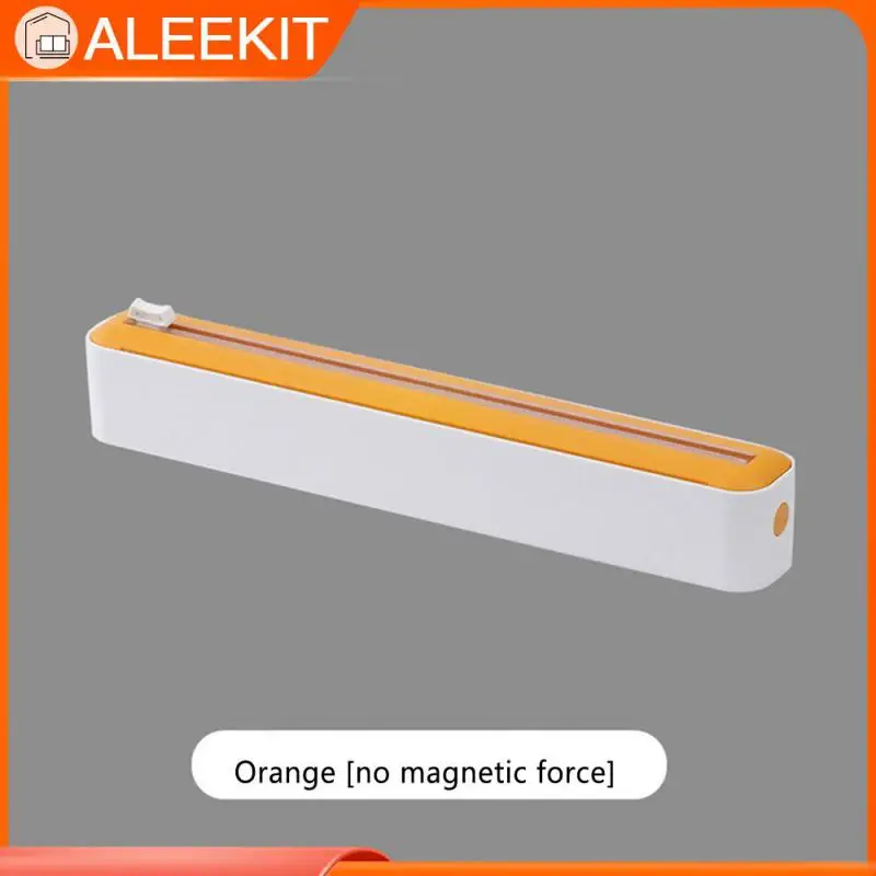 

Wrap Cutting Box Storage Two-way Head Utensils Aluminum Foil With Cutter Fresh Film Dispenser Storage Accessories Convenience