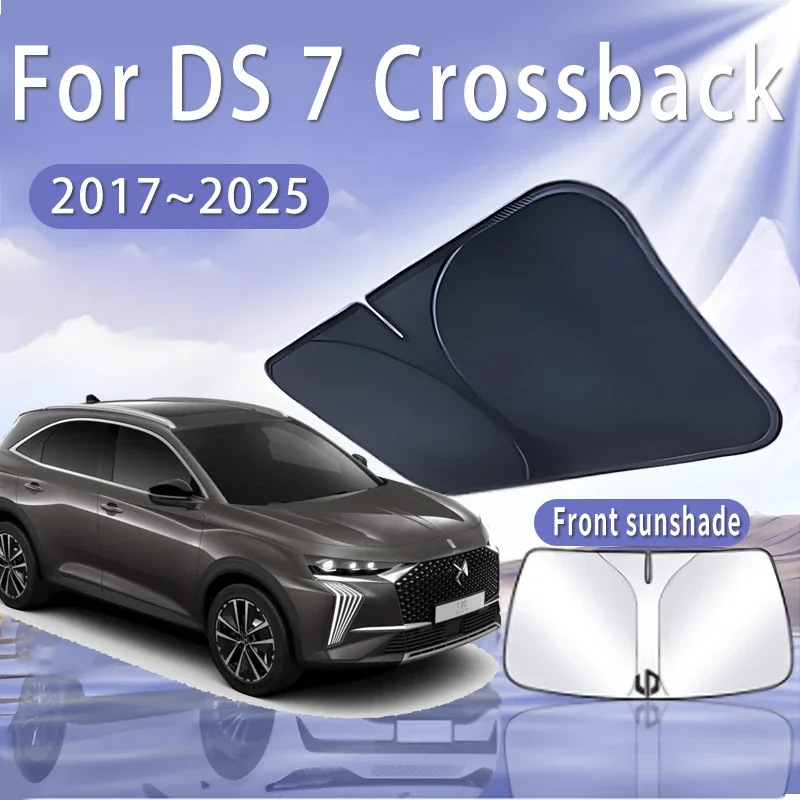 Автомобильный солнцезащитный козырек для DS 7 Crossback 2017 ~ 2025 2020 2023 на лобовое стекло