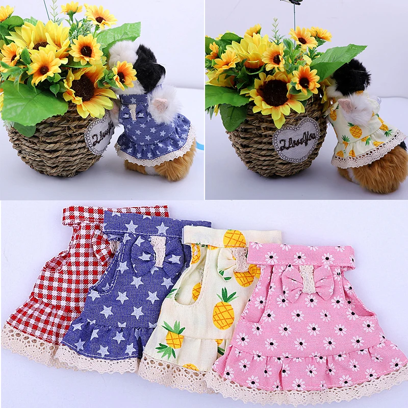 

Pet Supplies Pet Skirts Traction Rope Cat Skirts Pet Leashes Cute Sweet Outdoors Convenient Printing Rabbit Skirts Comfortable