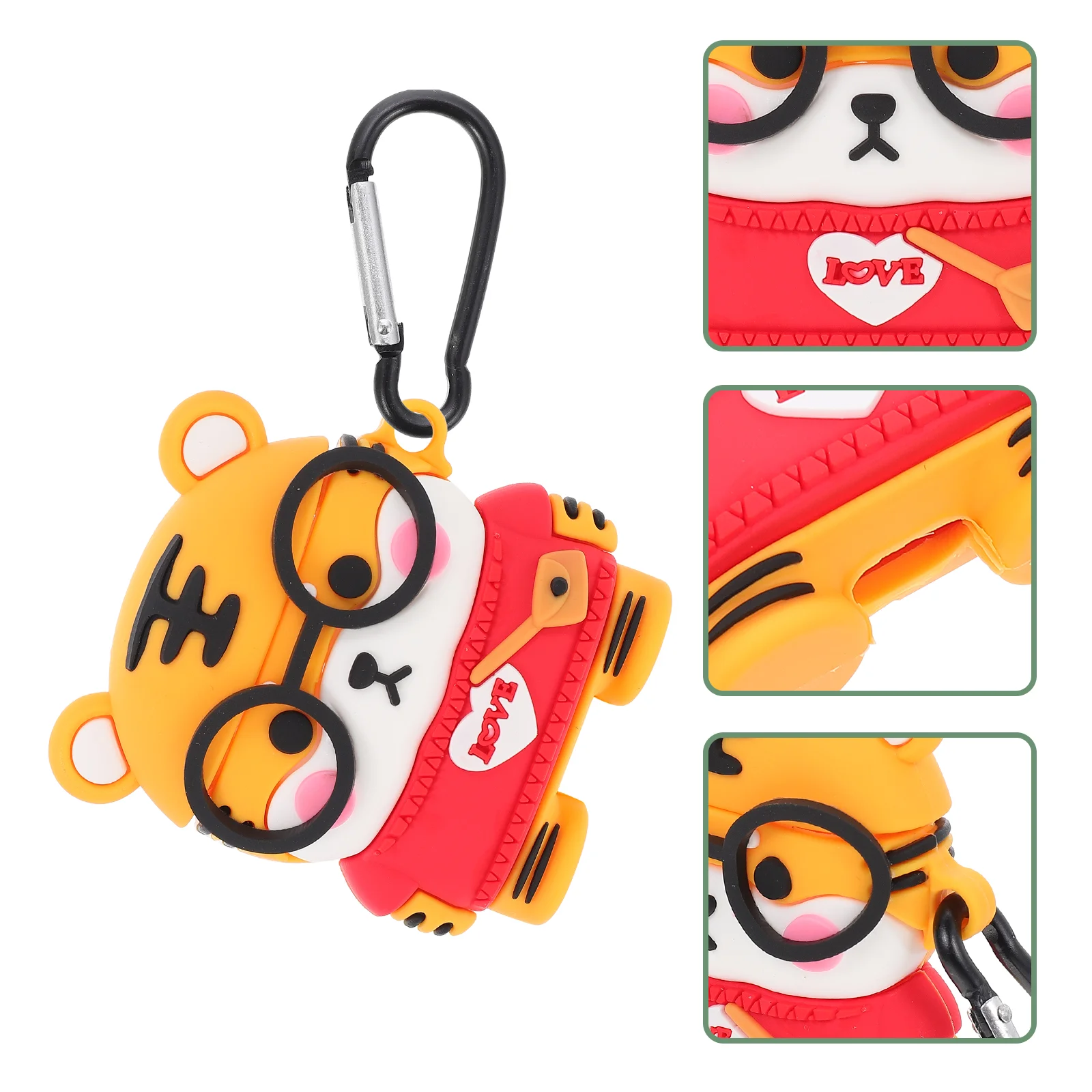 

Case Earphone Earbuds Wireless Cover Box Carrying Ear Headphone Earbud Holder Hard Bud Pouch Travel Carry Shell Animal