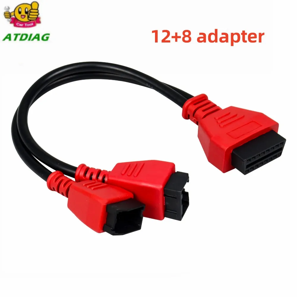 Для программируемого кабеля Chrysler 12 + 8 Разъем для Autel DS808 Maxisys 906 908 PRO ELITE адаптера