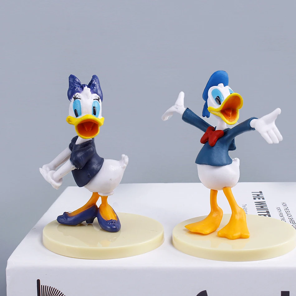 Дисней Аниме Микки Маус Рисунок 6-8 См Минни Дональд Дак Гуфи Кукла Модель Игрушки