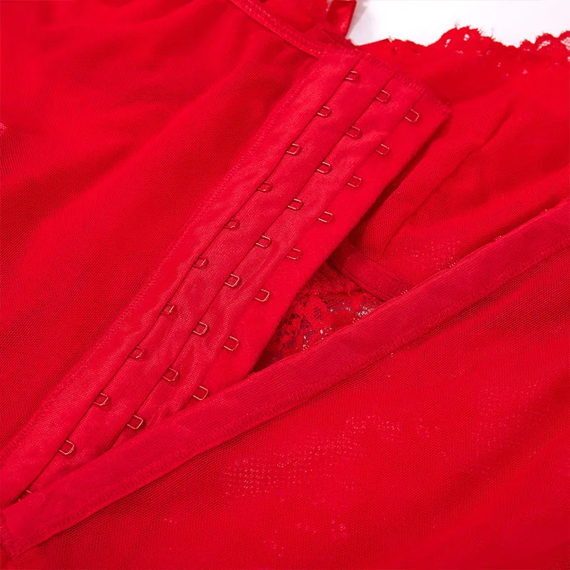 Рисунок 6 - Милая прозрачная газовая ночная рубашка с стрингами