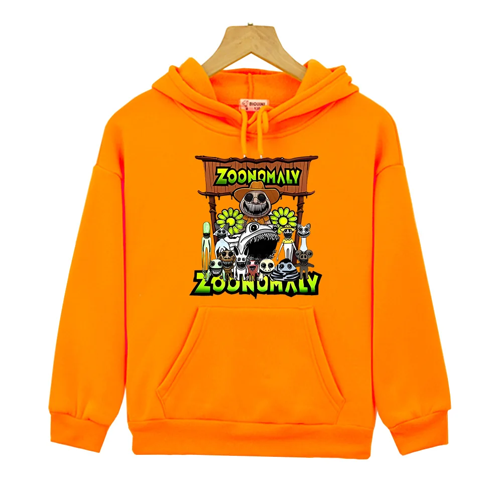 Худи Zoonomaly игровое графическое с длинным рукавом свитшоты для мальчиков и