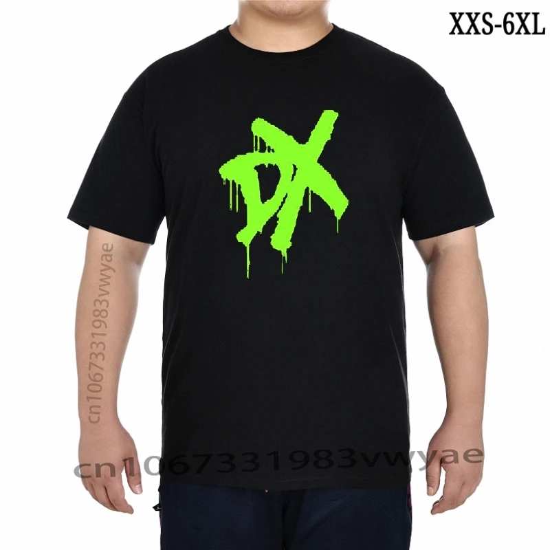 

DX T Shirt D Generation X Men and childs Fluorescent Green Graphic XXS-6XL