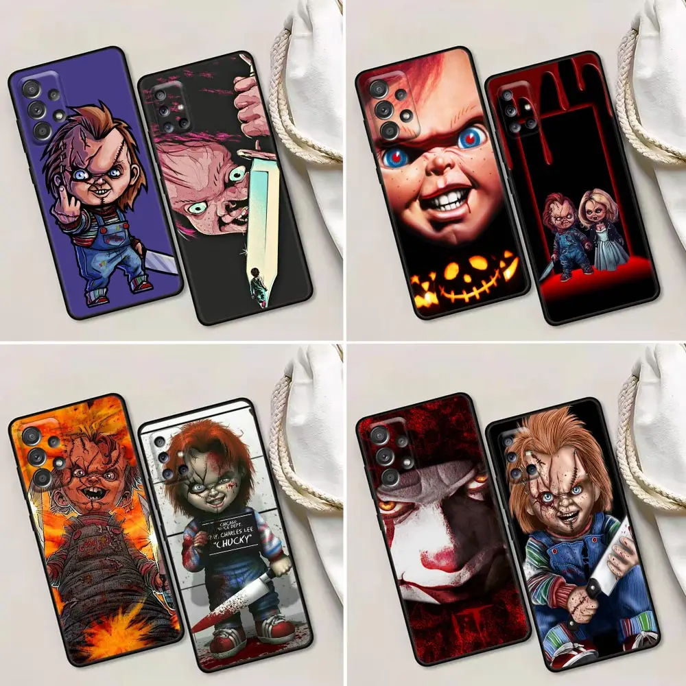 

Horror Chucky Doll Childs Play 3 For Samsung Galaxy A13 4G Case Galaxy A13 A02S A03S A04 A04S A11 A12 Cover F13 F41 F52 F04 Case
