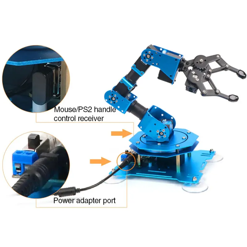Фото Интеллектуальный сервопривод шины Hiwonder xArm 1S для программирования №2
