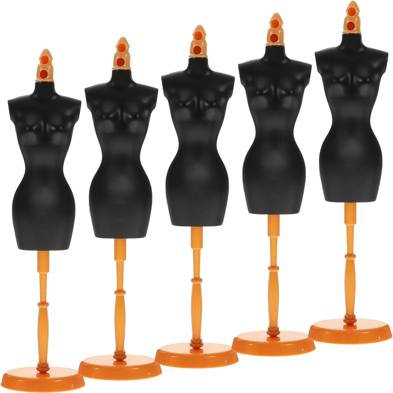 

Cloth Model Stand Mannequin Display Dress Body Holder Clothes Form Gown Mini Miniature Maker Adjustable Female Jewelry Support