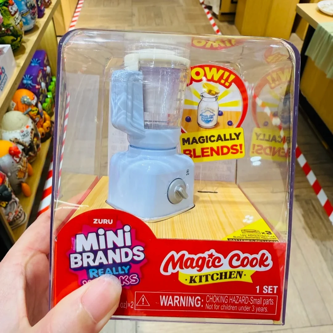 Фото Игровой набор Zuru Mini Brands Magic Cook Kitchen: Коллекционная миниатюрная кухня с функциональными игрушечными продуктами для ролевых игр и творчества, DIY-игрушка, подарок на день рождения №4