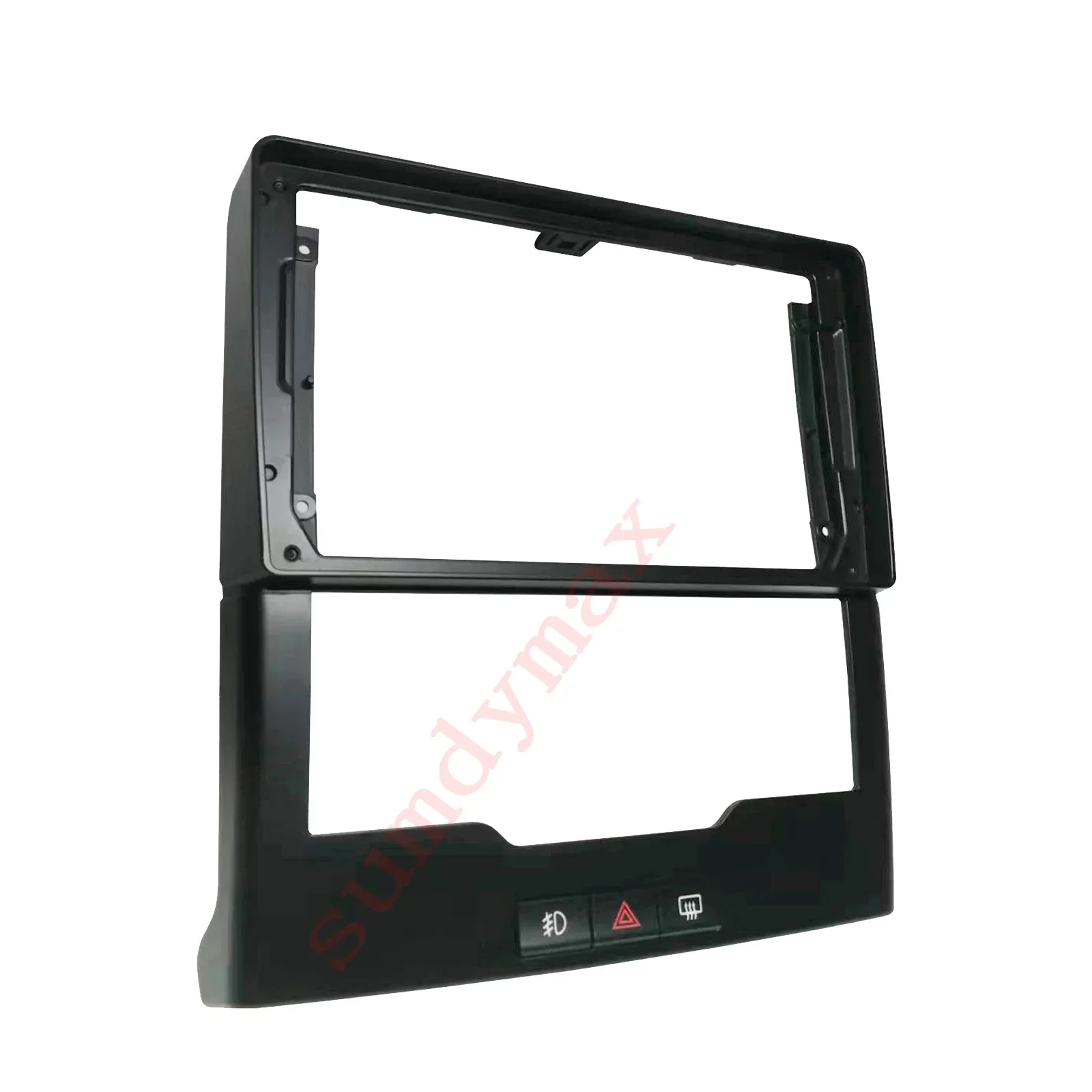 Фото 9-дюймовая рамка автомобильного радиоприемника для kia pride saipa 2015-2019 Audio Android Player Fascia Dash Mount Trim Kit GPS DVD Stereo Panel №5