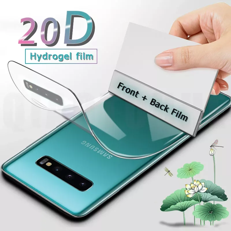 

Full Cover Hydrogel Film For Samsung Galaxy S21 S20 FE S22 S9 S10 Plus Screen Protector Note 20 Ultra 8 9 10 Plus S10e Not Glass
