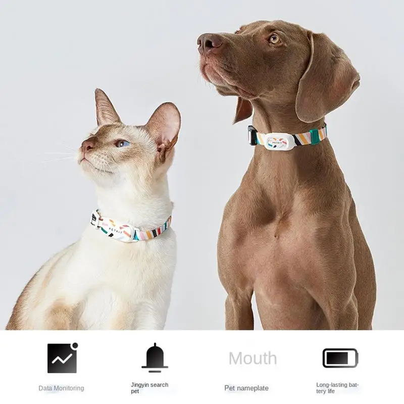 

Smart Pet Collar GPS Locator Smart Personaliz Dog Cat Collars Activity Detection Leash Pet Accessories Record Exercise Calorie