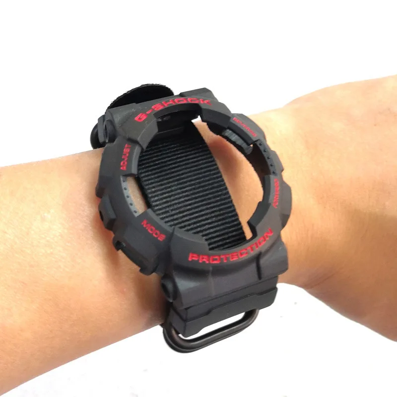 Нейлоновый ремешок для часов Casio G-shock резиновый разъем нейлоновый холщовый GSHOCK
