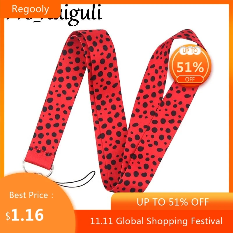 

Football bee chicken and cattle insect Terylene Phone Strap Women And Men Mobile Phone Key Neck Lanyard For Students