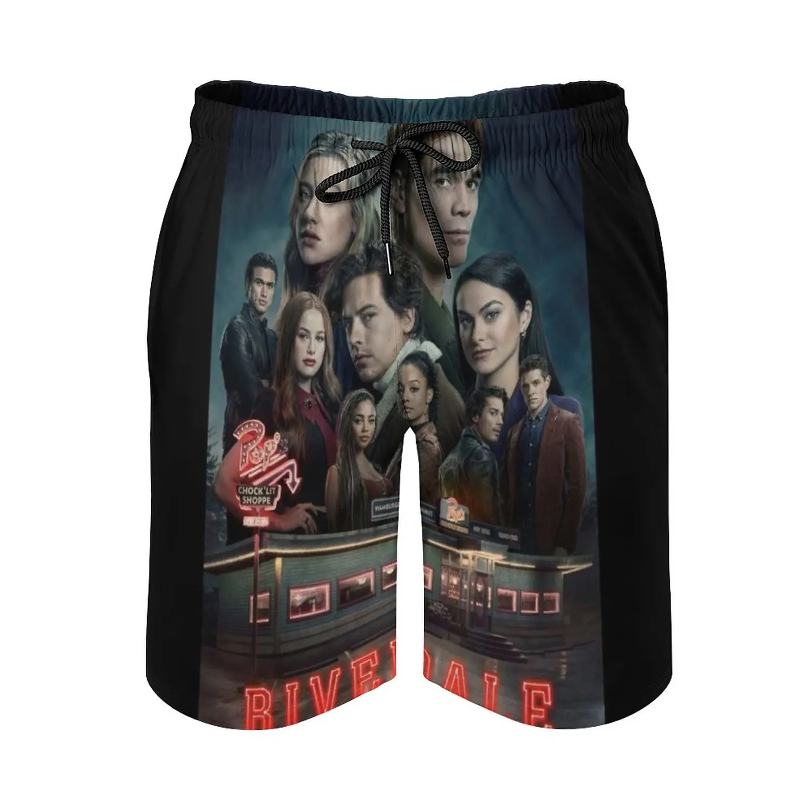

Riverdale Print Swim Beach Board Shorts Swimsuit Loose Men's Trunks Breathable Riverdale Archie Andrews Jughead Jones Cooper