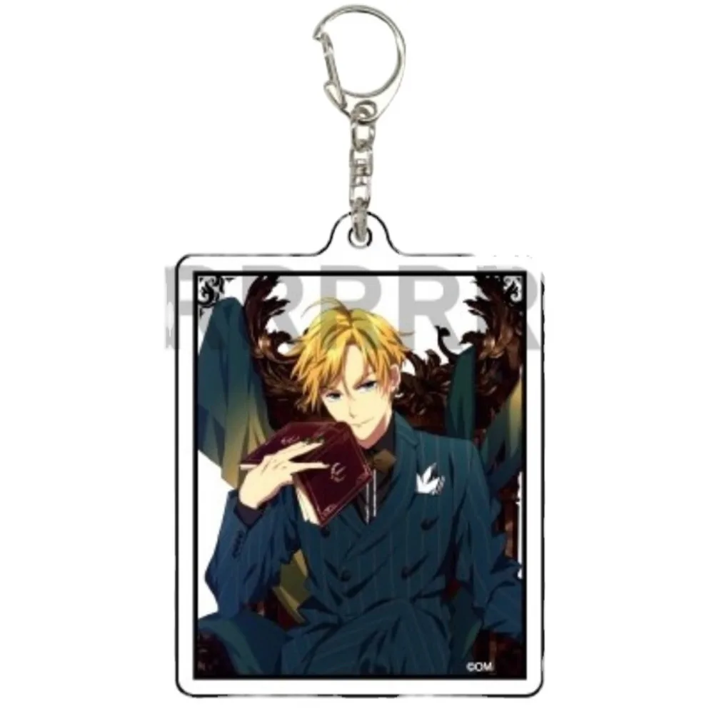 Брелок для ключей игры 2-Obey Me кукла в стиле аниме Beelzebub Belphegor Lucifer Mammon Leviathan Asmodeus