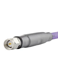 connector male test ctal 520 cable with armored dc to 27ghz 303 stainless steel material