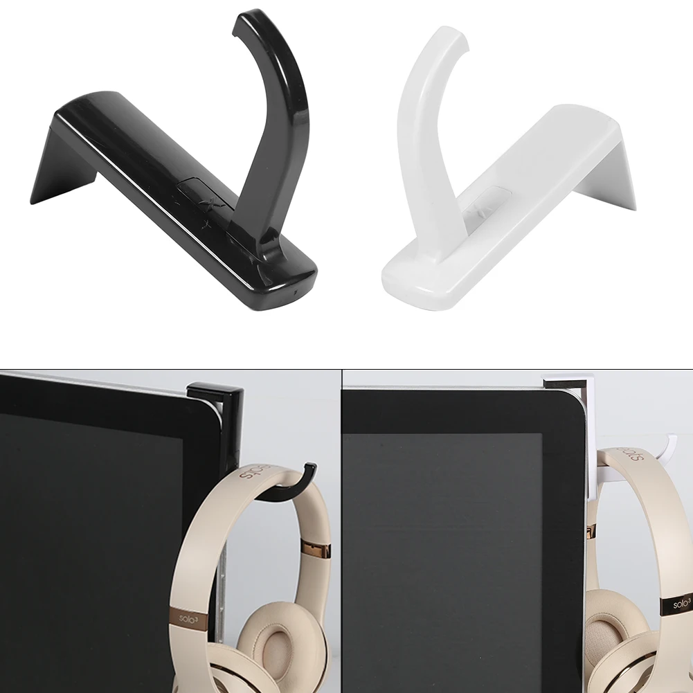 

Portable Headphones Holder Wall Hook PC Monitor Headset Stand Rack Universal Applicable to Other Accessories Adapter