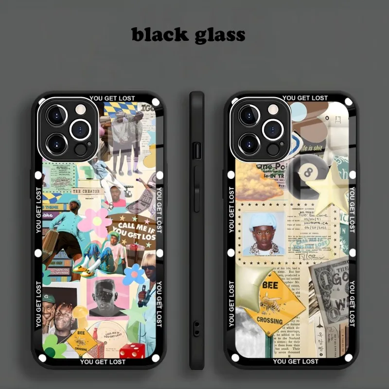 Чехол для телефона с изображением Тайлера, Творца, звоните мне, если вы потеряетесь, новинка для Iphone 15 14 13 12 11 Pro Max X XS XR 7 8 Plus 2020 SE, стеклянный чехол