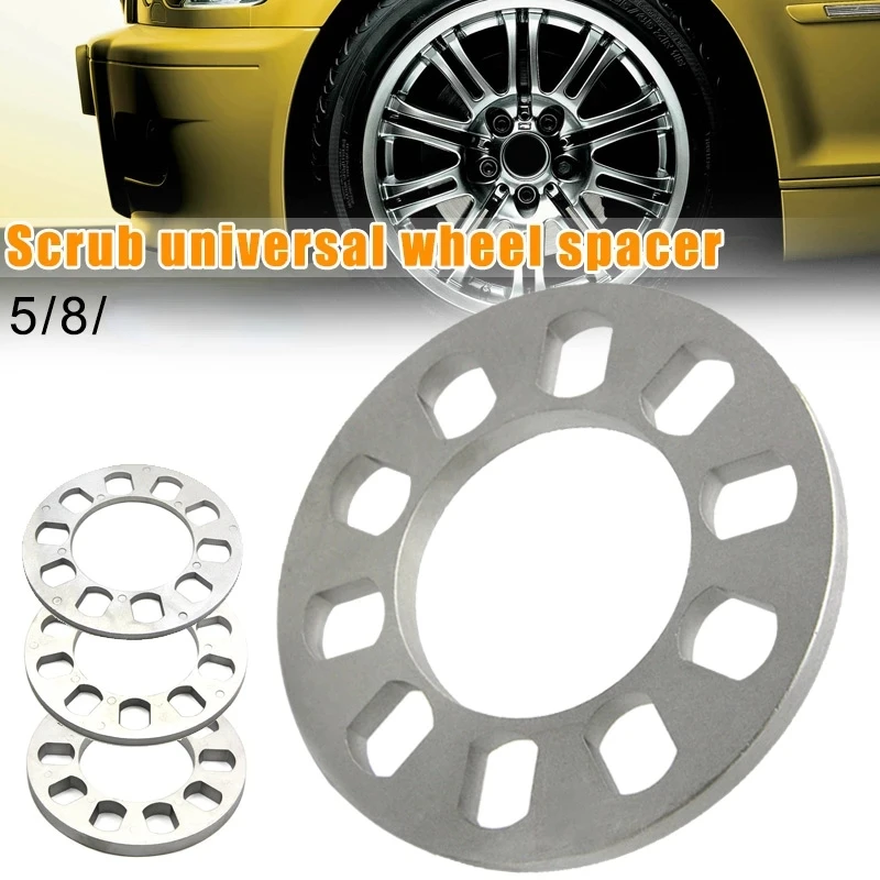 

1pc 5/8/12mm Car Aluminum Alloy Wheel Spacer Gasket for 5 Hole Wheel Hub Car Auto Parts M8617