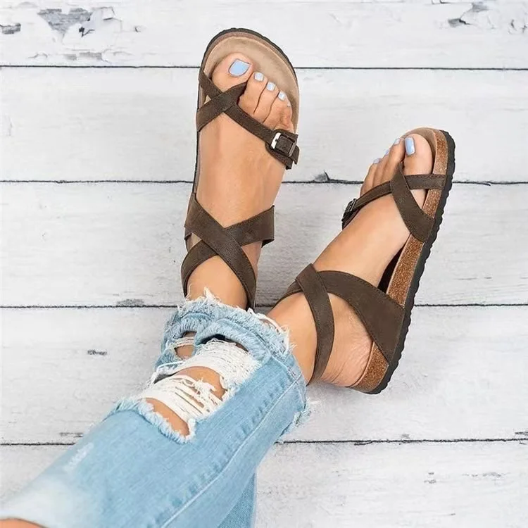 

Women's summer sandals 2023 new comfortable and versatile _jes973