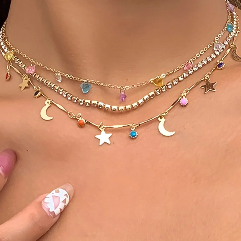 Этническое ожерелье из металла