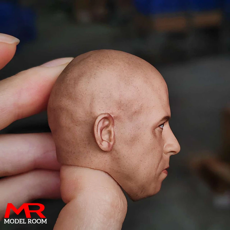 16 масштаб Vin Diesel голова лепка лысая голова солдата резьба модель подходит для 12-дюймовой фигурки солдата тело куклы (art.: 3920ccfc99d5a) - 3920ccfc99d5a
