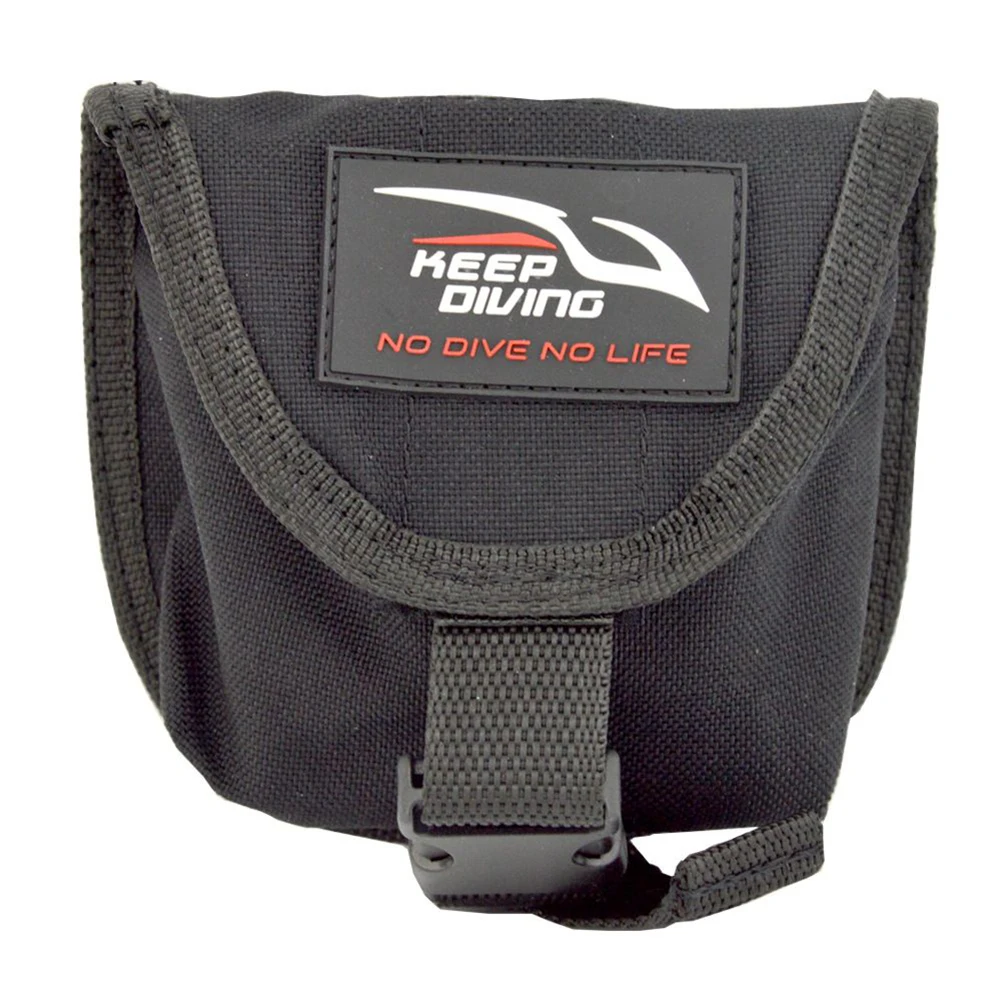 

Scuba Diving Weight Bag Red/Black Nylon Spare Weight Bag With Quick Release Buckle Waist Weight Belt