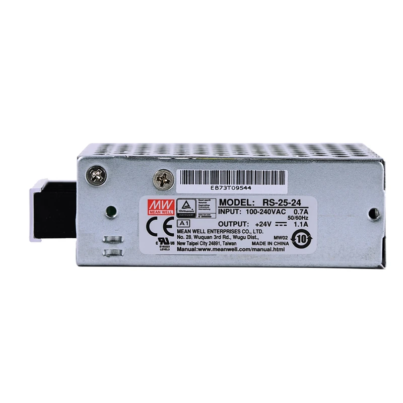 MEAN WELL 25W 5V 12V 15V 24V 48V Single Output Switching Power Supply RS-25-5 RS-25-12 RS-25-15 RS-25-24 RS-25-48 - купить по