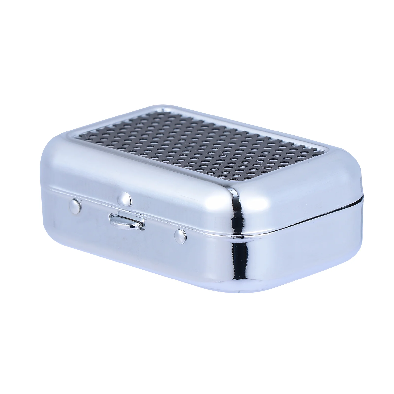 

Portable Ashtray Containers Lids Windproof Ashtray Lid Personality Metal Ashtray Lid Stainless Steel Cigar Ash Box Travel