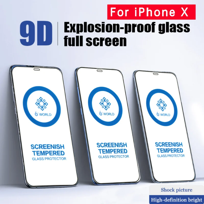 

Защитное закаленное стекло для IPhone X Xs Max XR Xs, 4 шт.
