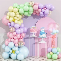 macaron balloon garland arch kit wedding balloons birthday party decorations kids baby shower globos confetti latex ballon