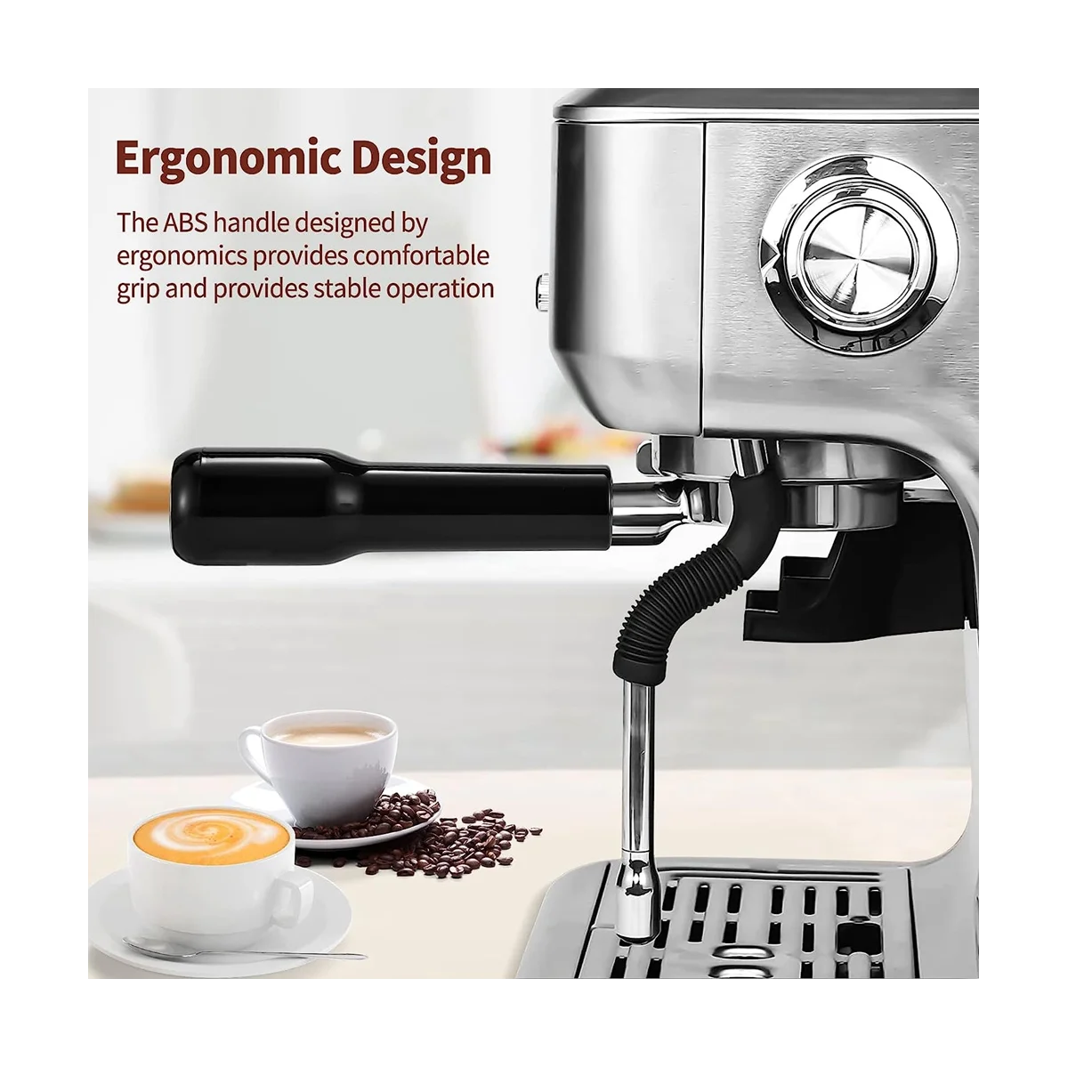 Портомайзер для эспрессо без дна 58 мм с 2 ушками портомайзер фильтрующей корзиной