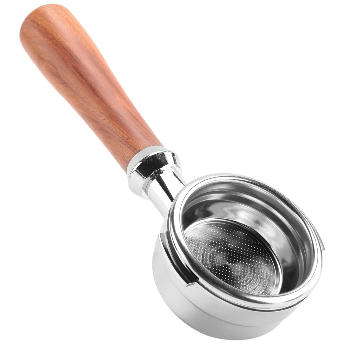 Кофейная бездничная портативная кофемашина с деревянной ручкой и фильтром