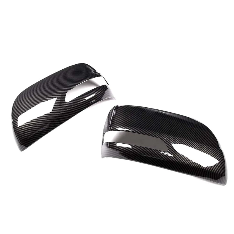 

Car Carbon Fiber ABS Rearview Mirrors Cover Trim Rear View Mirror Cap For Toyota Bandao/Cooluze 2010-2019