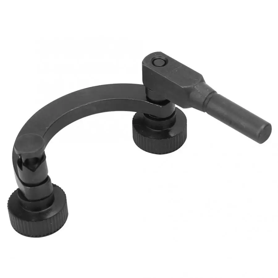 

8mm Half Round Combination Test Dial Indicator Stand Digital Gauge Base Stand Center Finder Measurement Tool Rod Arc Holder