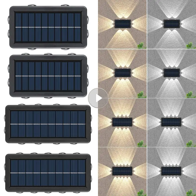 

Прочная настенная лампа на солнечной батарее, энергосберегающая популярная уличная Водонепроницаемая настенная лампа, модный дизайн, настенная лампа для стирки, легкая в установке, модная