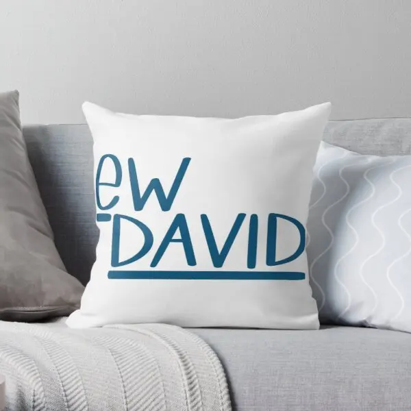 

Ew David Printing Throw Pillow Cover Decor Decorative Hotel Sofa Anime Office Soft Throw Bed Comfort Waist Pillows not include
