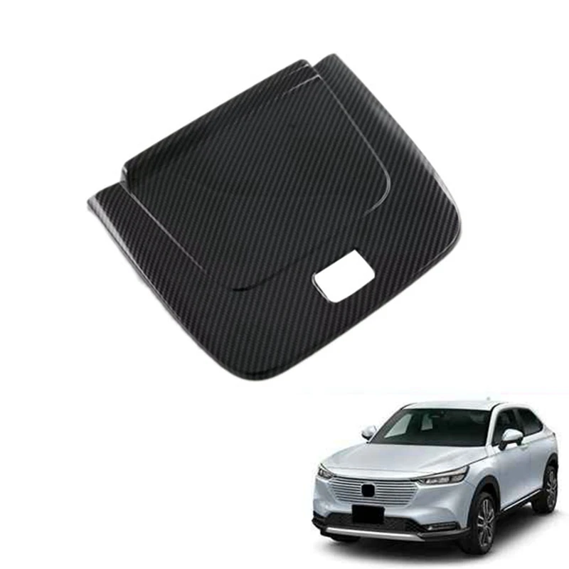 

Car Interior Carbon Fiber Dashboard Navigation Instrument Panel Trim for Honda HRV HR-V XRV XR-V 2022 2023