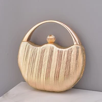 womens designe luxury brands bag round purses and handbags gold clutch for women wallet on chain crossbody bags 2022 fashion