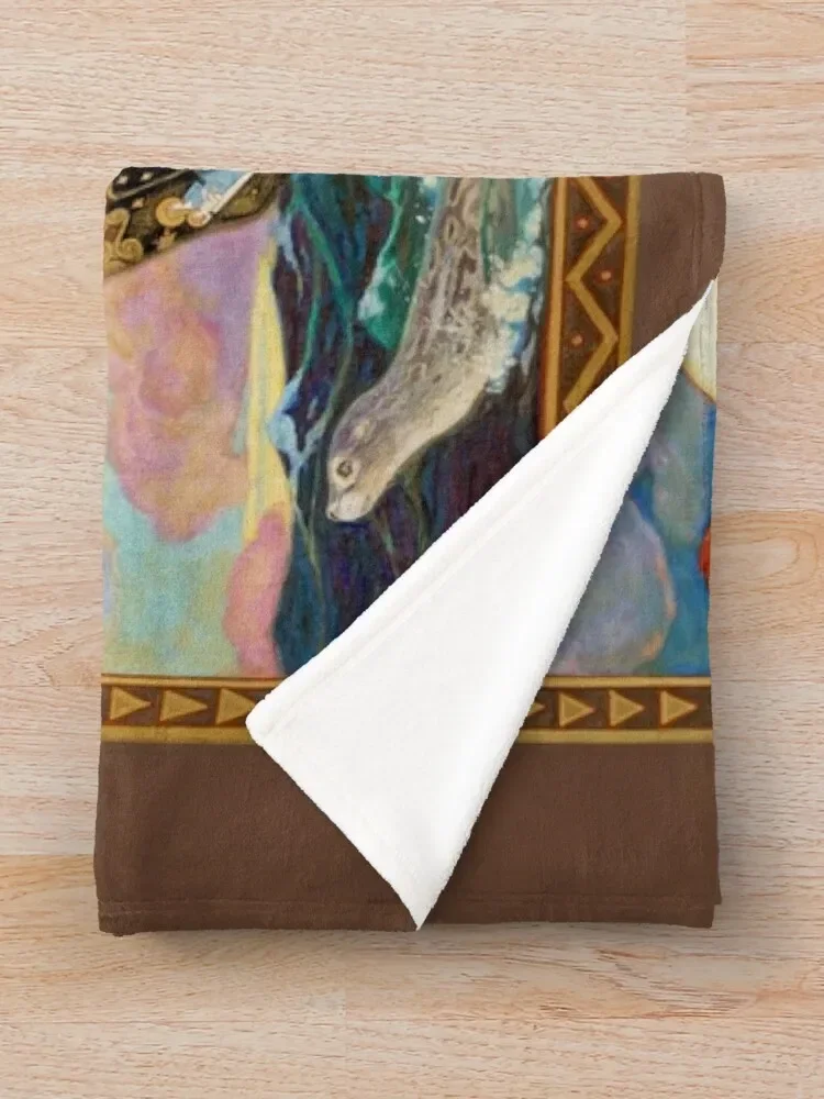 Одеяло Saint Bride Brigid of kilосе Джон Дункан декоративные диваны мягкие большие пледовые