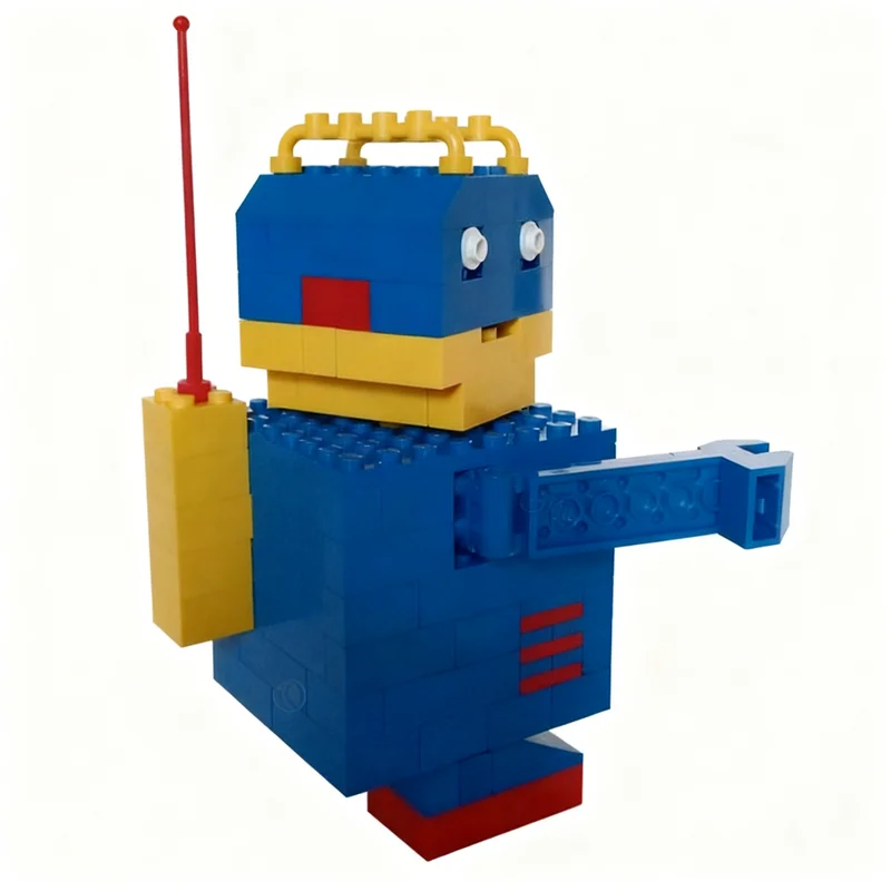 Фото 146 деталей MOC Freestyle 4153, модель робота, строительные блоки, креативная коллекция, художественные кирпичики, 3D-образование, подарок на день рождения, сборка своими руками. №1