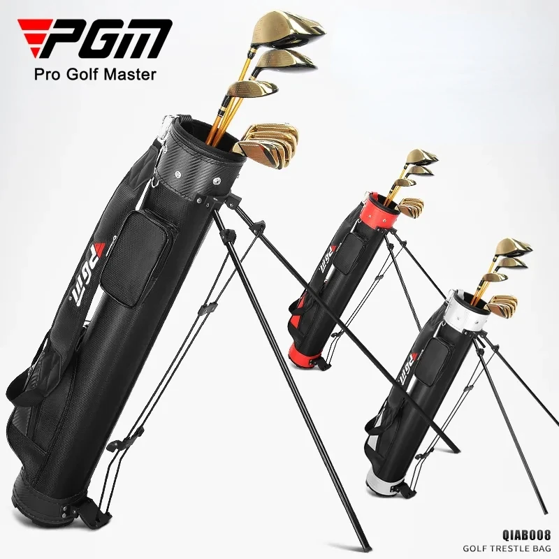 

PGM Waterproof Golf Rack Bags Lightweight Portable Golf Bag Big Capacity Durable Carry Pack Can Hold 9 Clubs Shoulder Belt