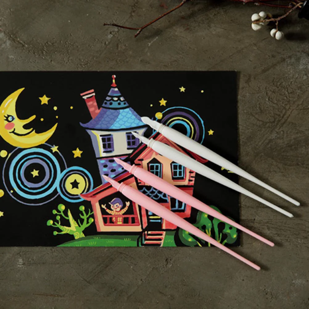 8 шт. стилус для рисования царапин ремонт бумаги маленькие ручки-лопатки чертеж