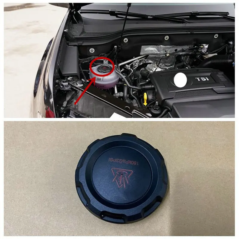 

Apply to Golf 8 MK8 TROC T-ROC Jetta VILORAN Antifreeze bottle cap Expansion lid Auxiliary kettle cover 2QD 121 321